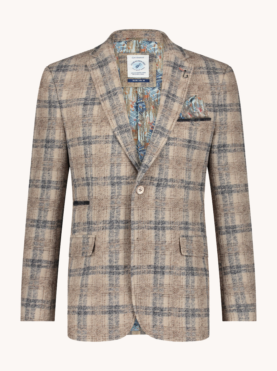 Blazer wool check