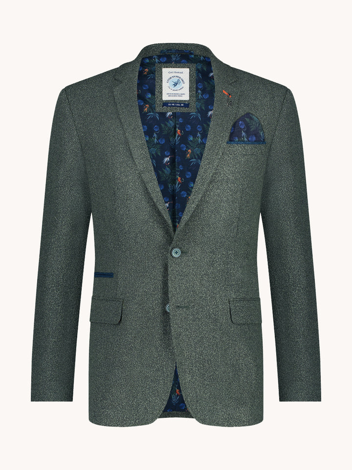 Blazer woven melange