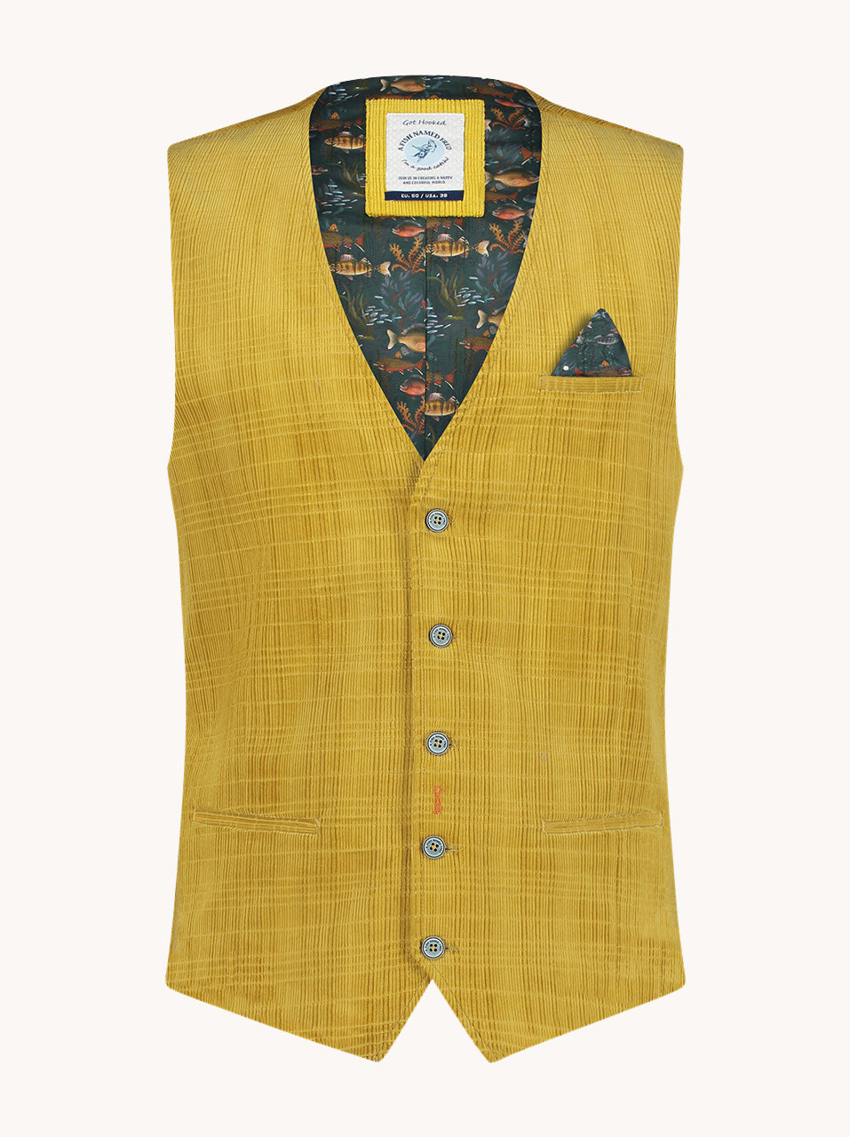 Waistcoat corduroy