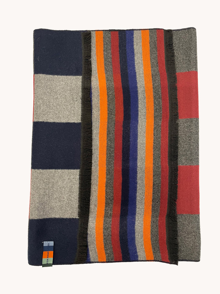 Scarf block stripe