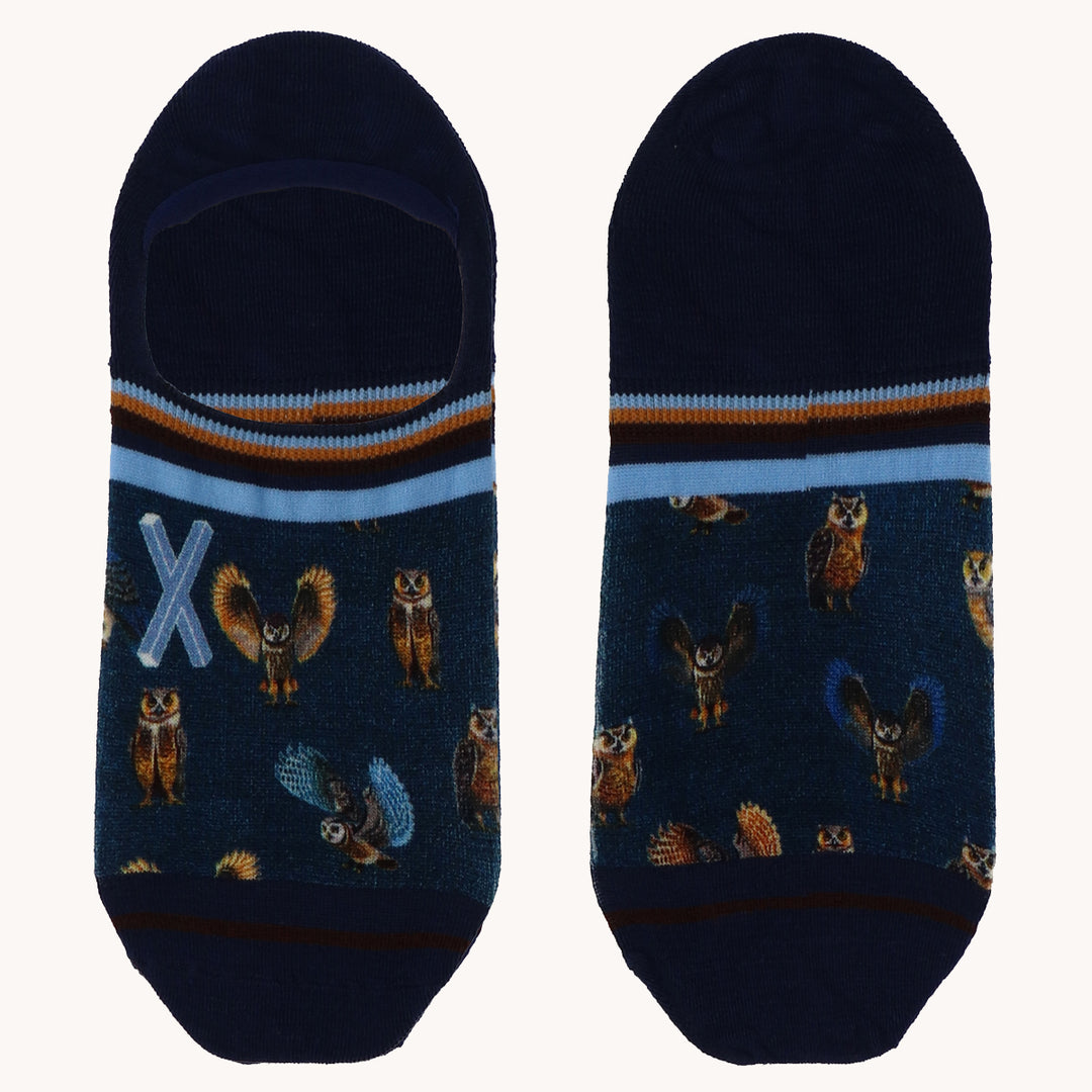 Footie owls (1pair)