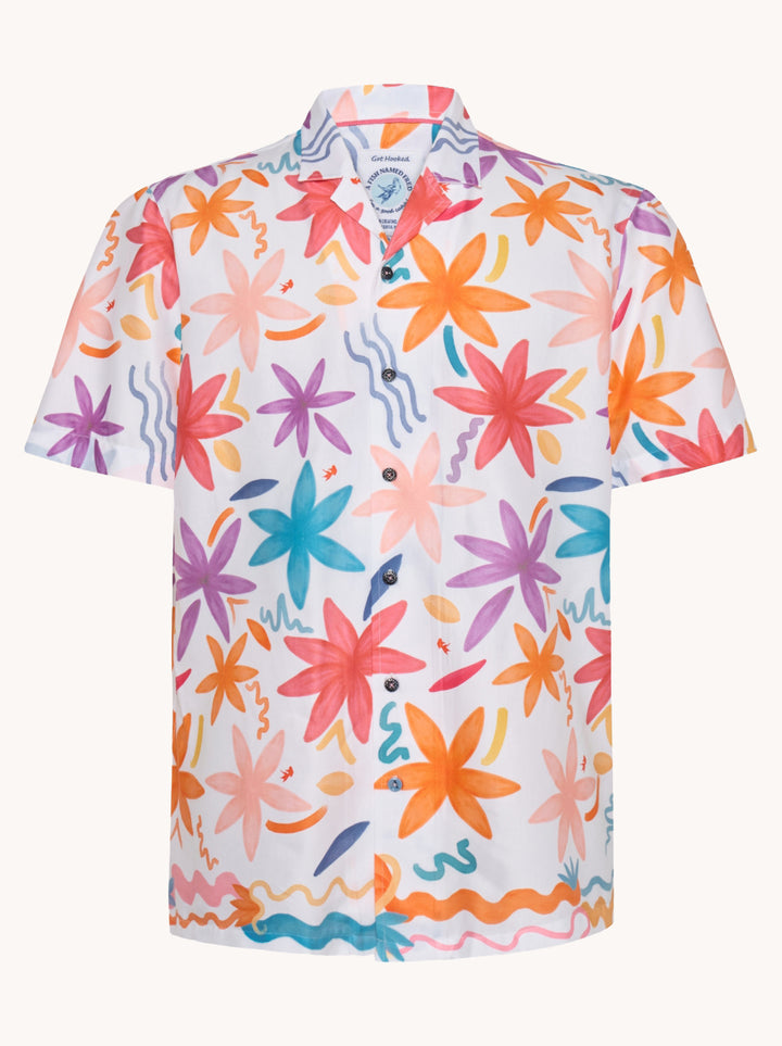 Shirt SS watercolor flower