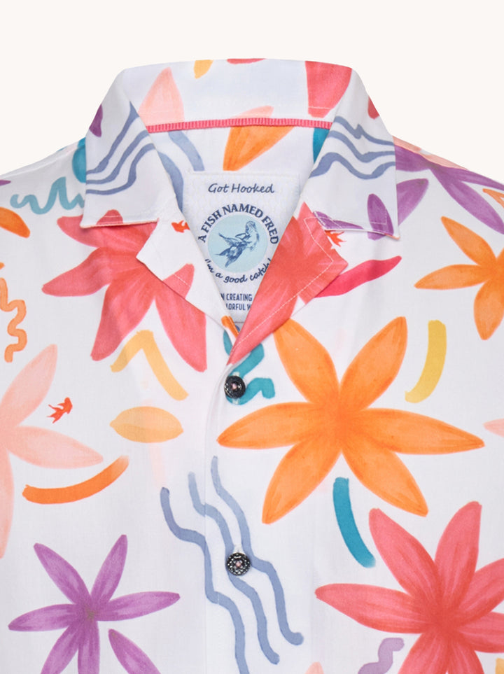 Shirt SS watercolor flower