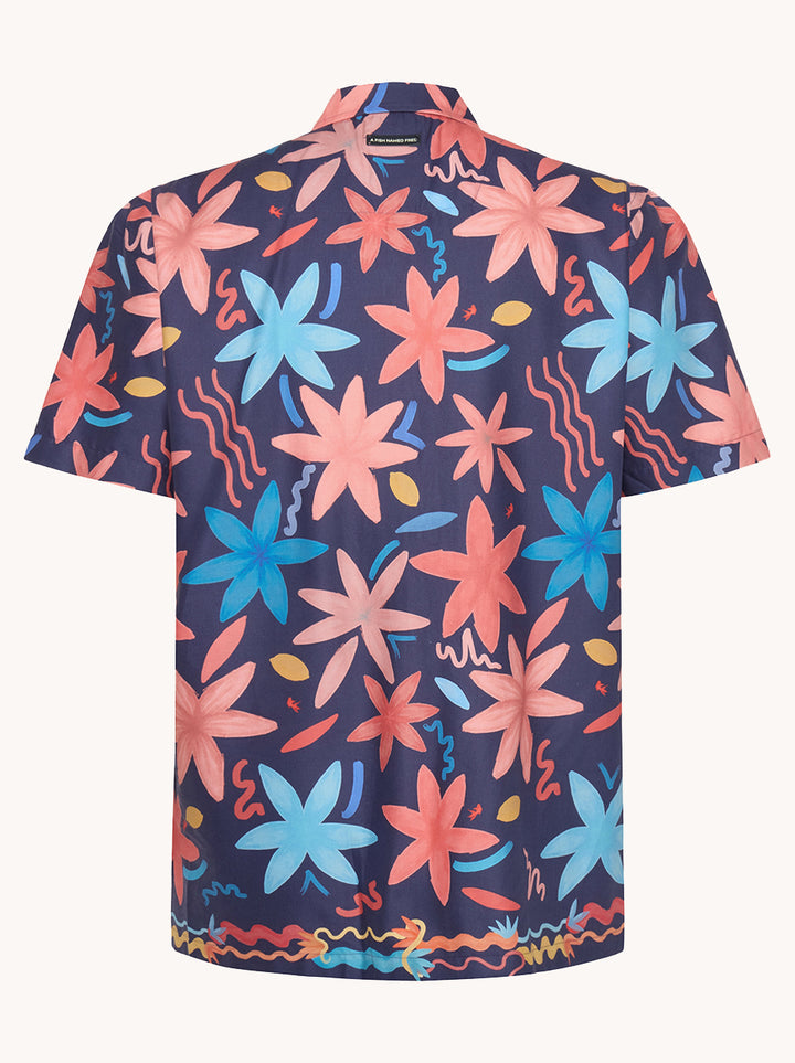 Shirt SS watercolor flower