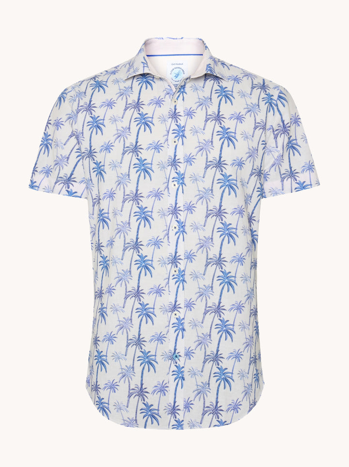 Shirt SS palm trees