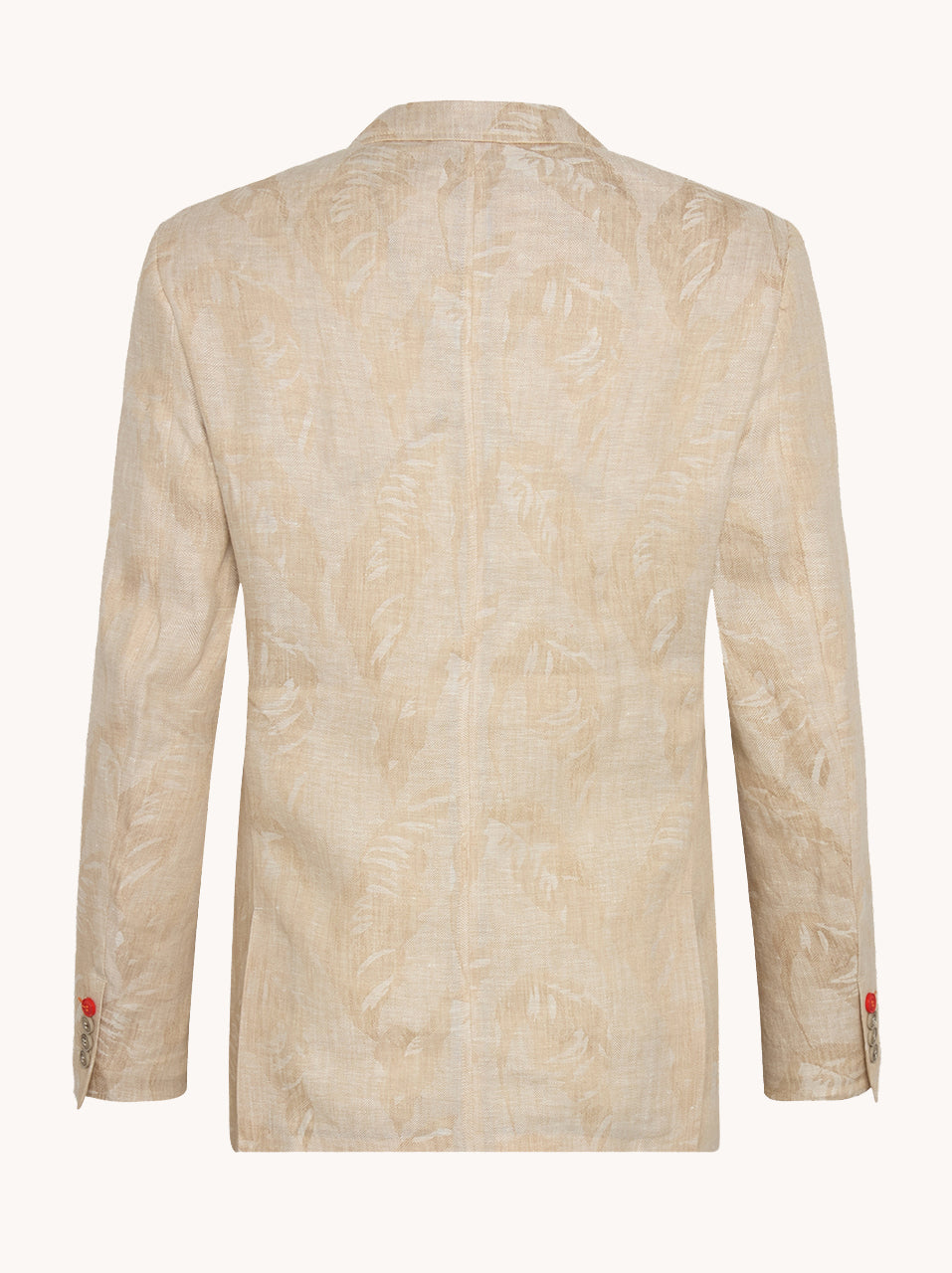 Blazer linen leaf