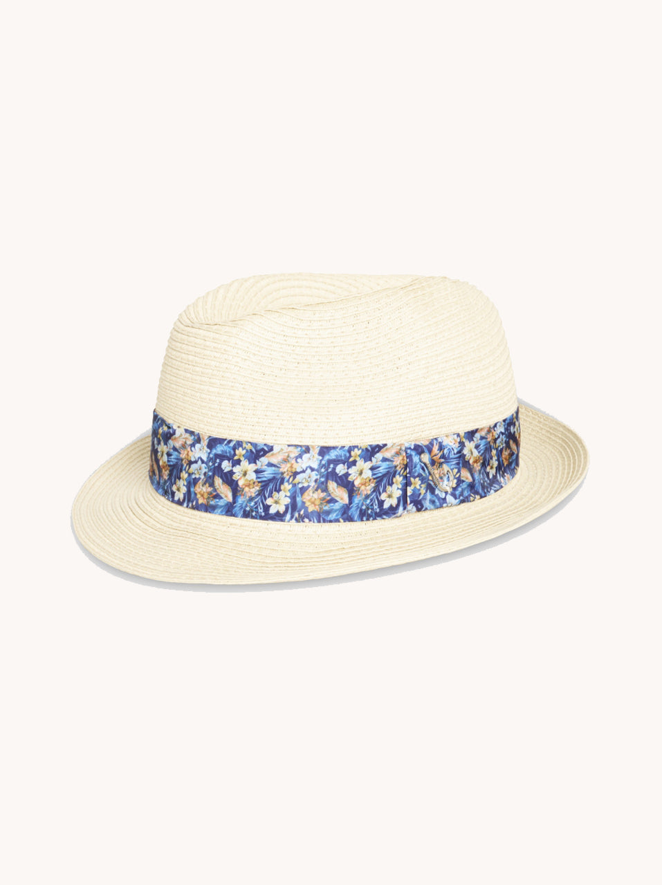 Straw hat floral