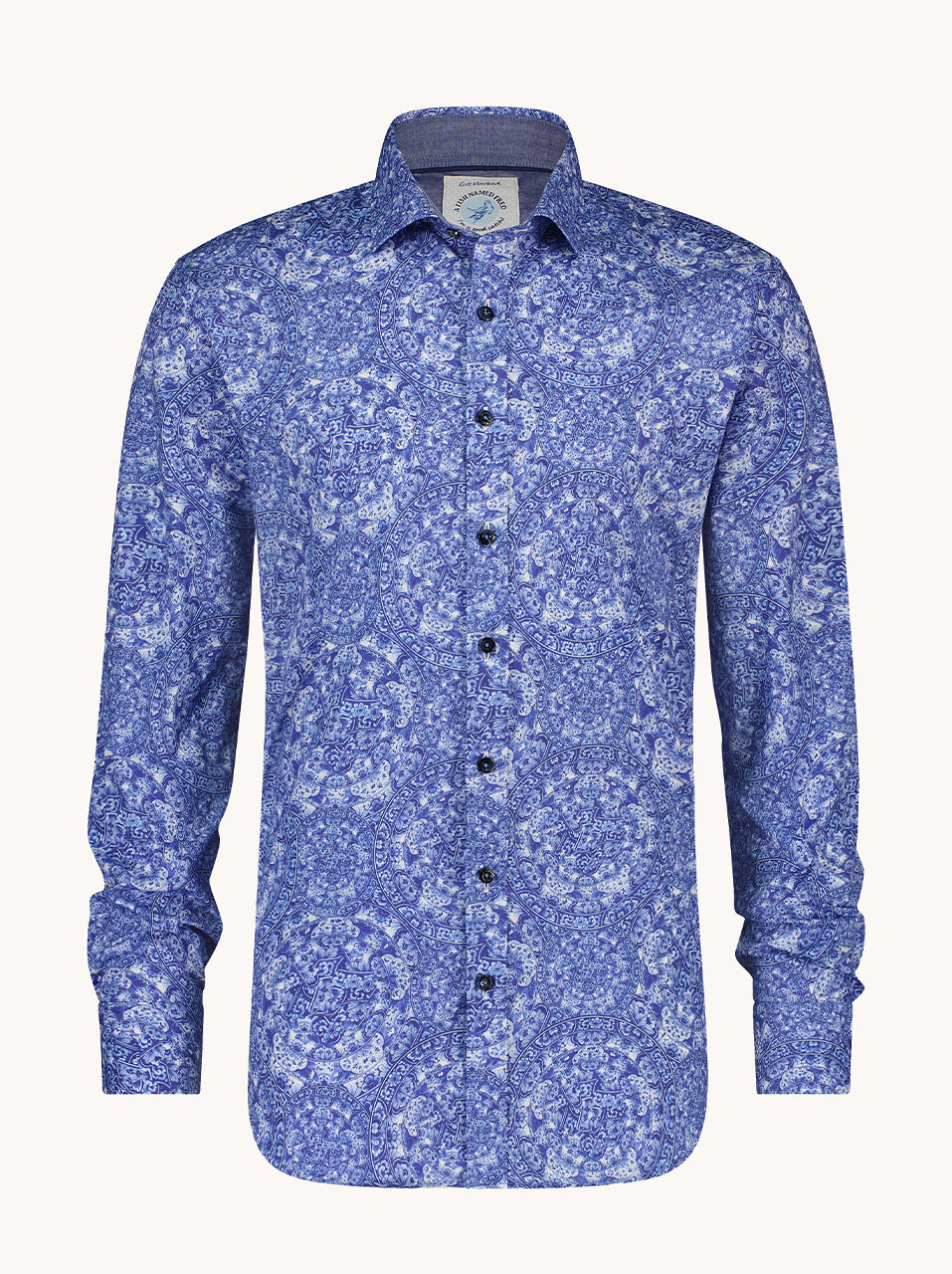 Hemd Delfts Blau F Classics