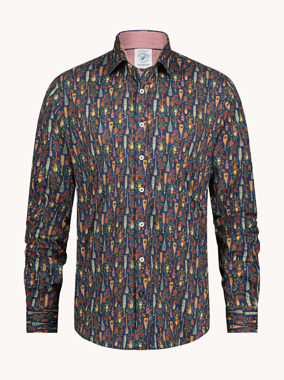 Shirt colorful paddles