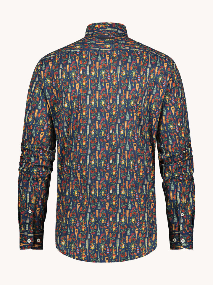 Shirt colorful paddles