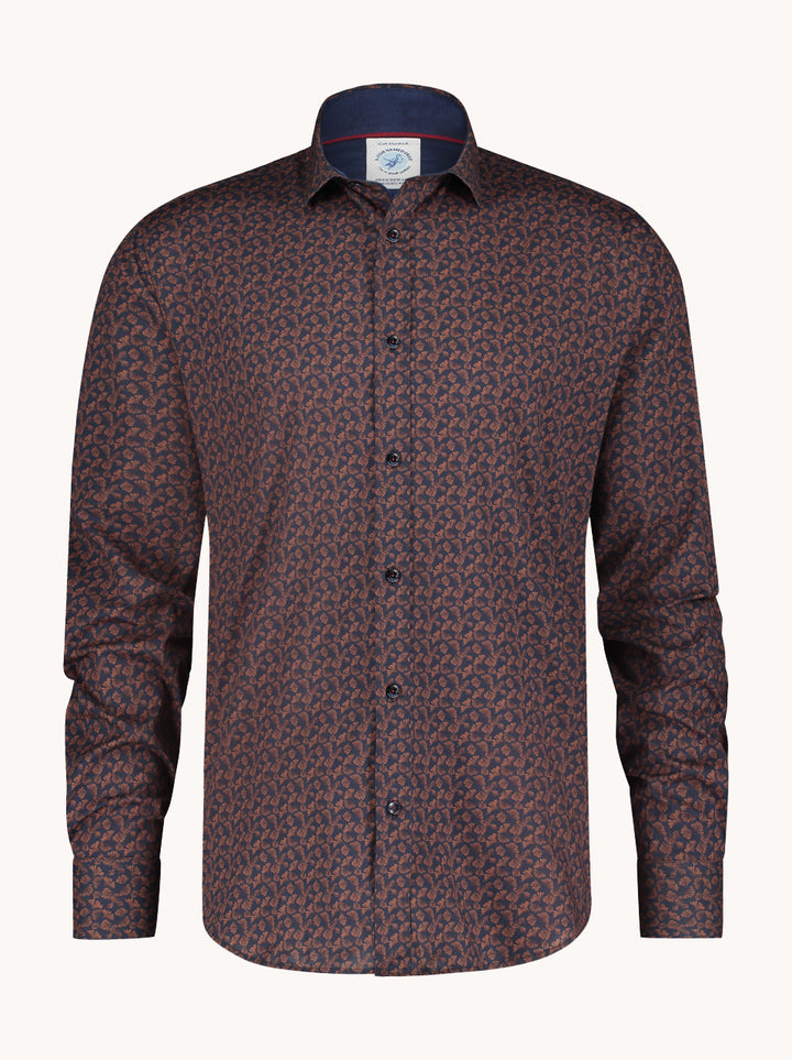 a fish named fred Overshirt brushed double check Hot Sale Kleding