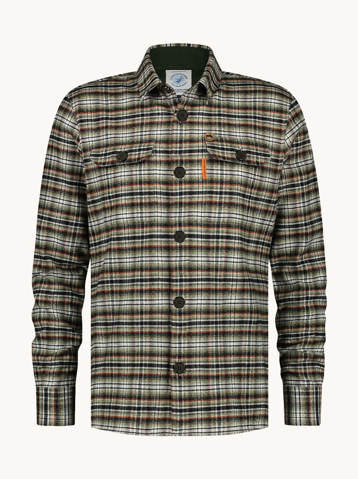 Overshirt brushed check