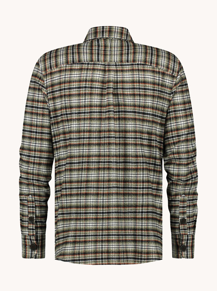 Overshirt brushed check