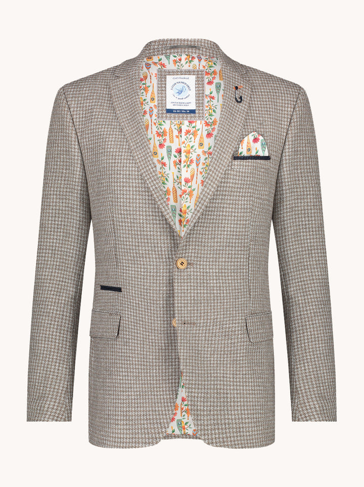 Blazer small check