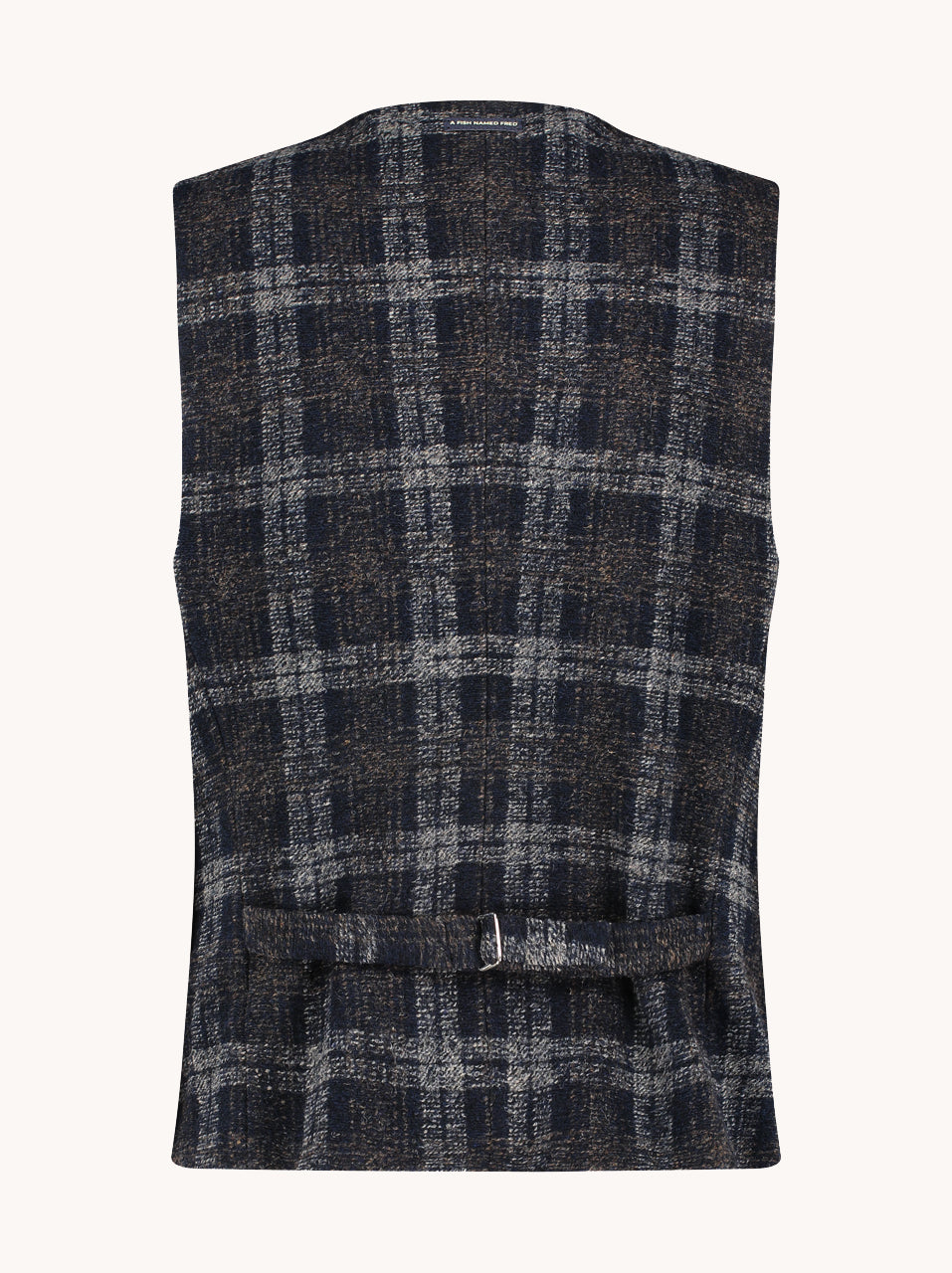 Waistcoat wool check