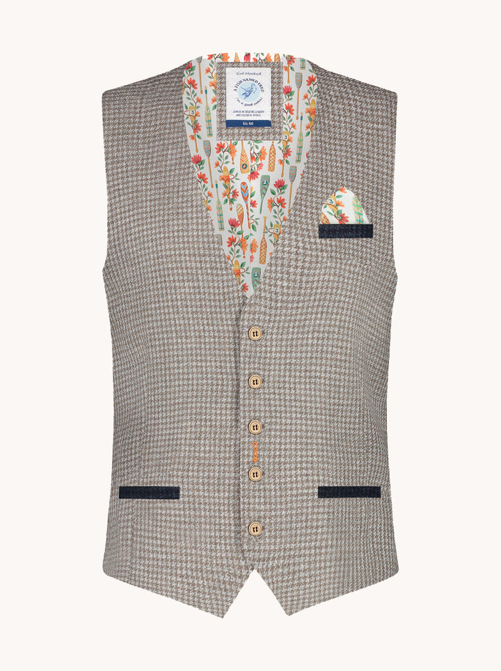 Waistcoat small check