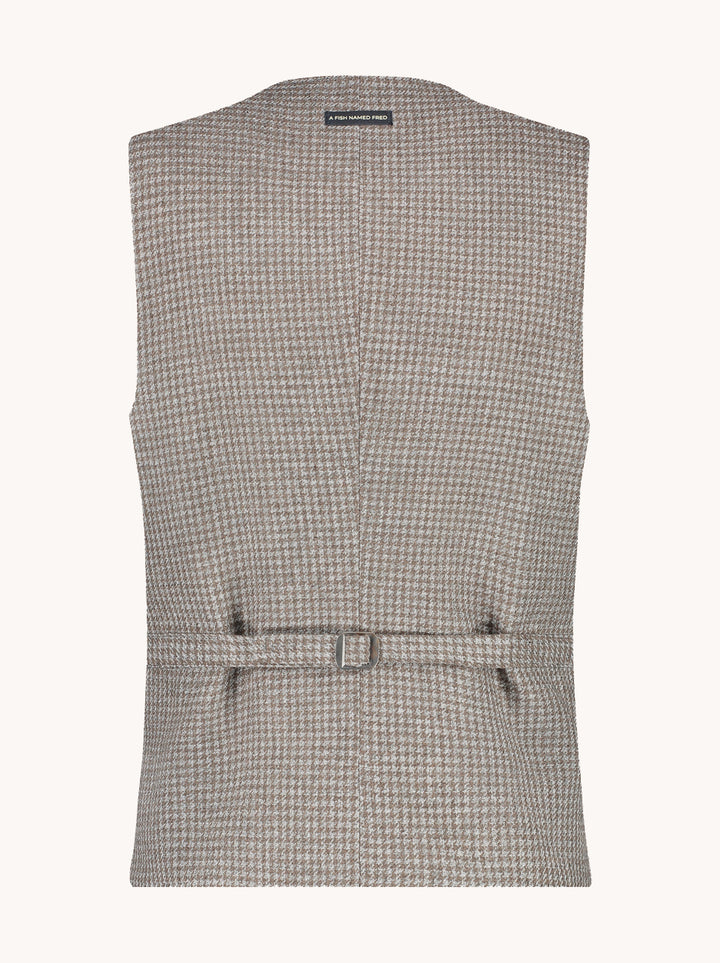 Waistcoat small check