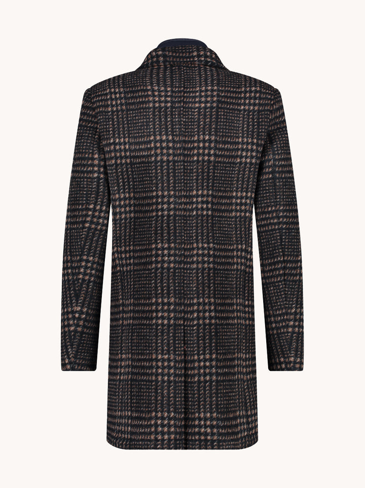 Overcoat small check