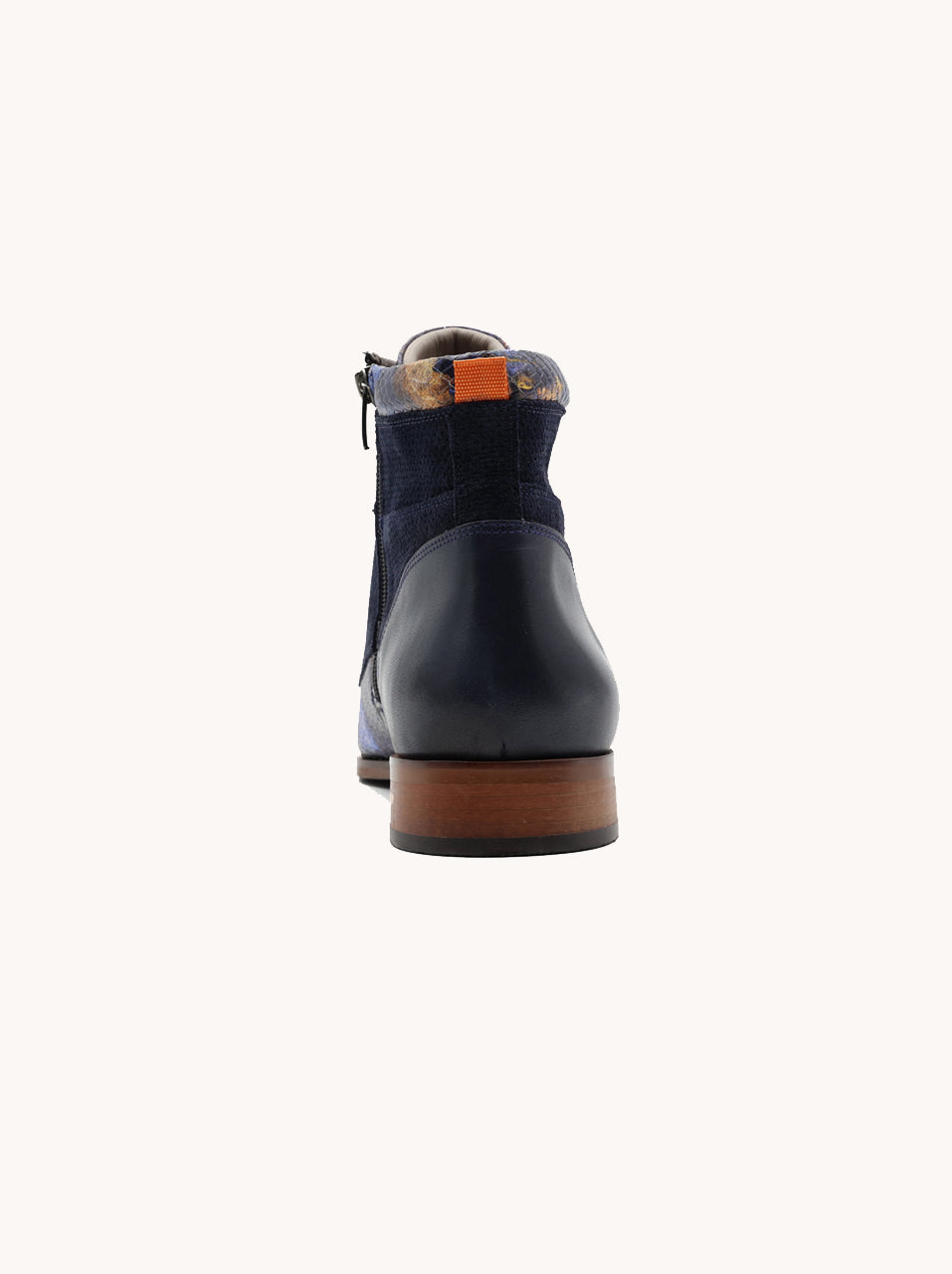 MELIK X FRED leather boots leaves