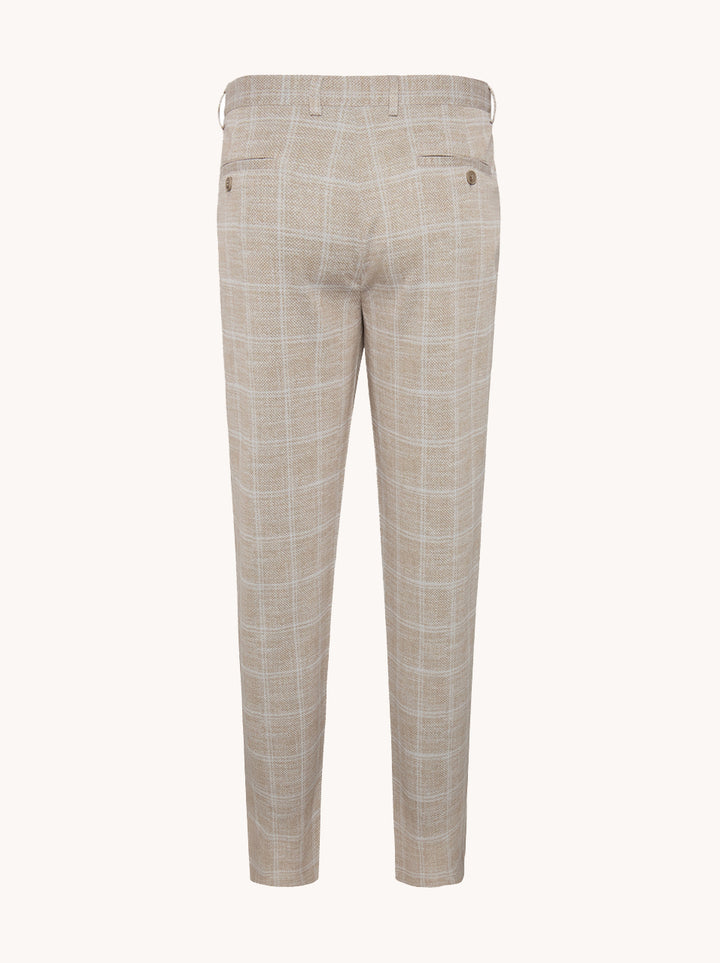 Pantalon travel check