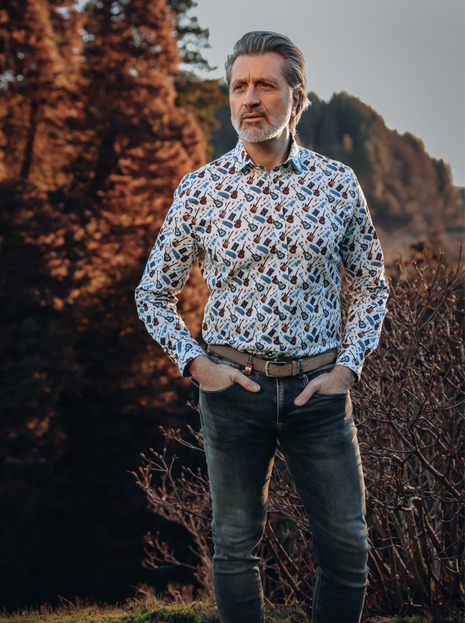 Overhemd Various Guitar