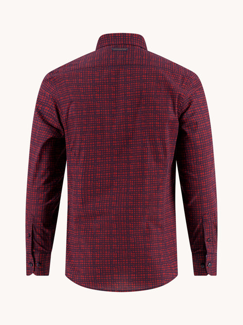 Overhemd Uneven Check