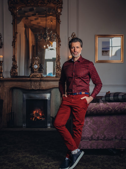 Overhemd Uneven Check