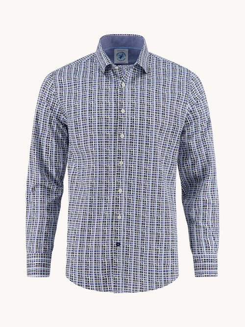 Overhemd Uneven Check