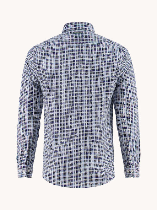 Overhemd Uneven Check