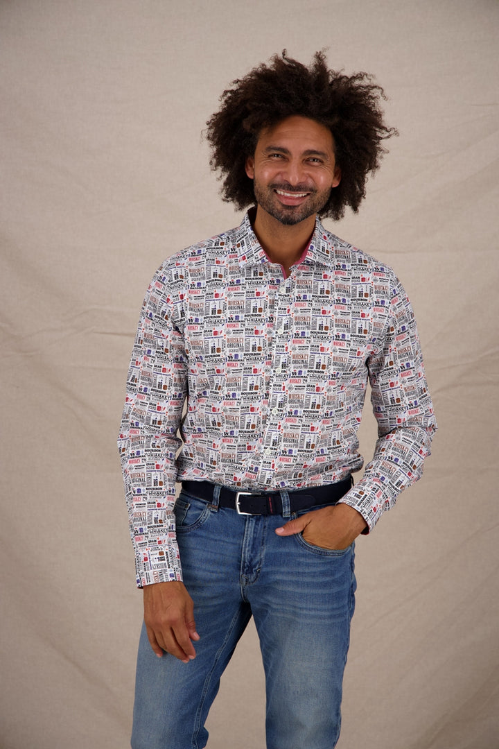 Shirt Liquor Text