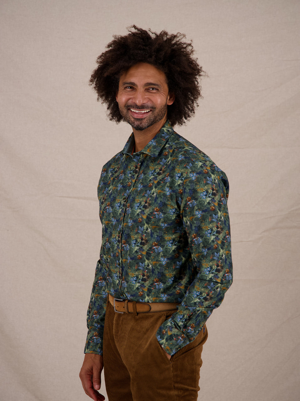 Overhemd Watercolor Highland