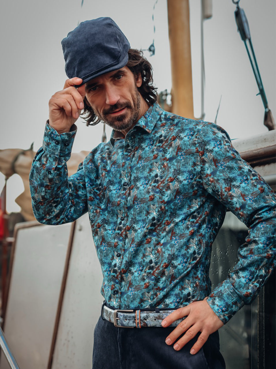 Overhemd Watercolor Highland