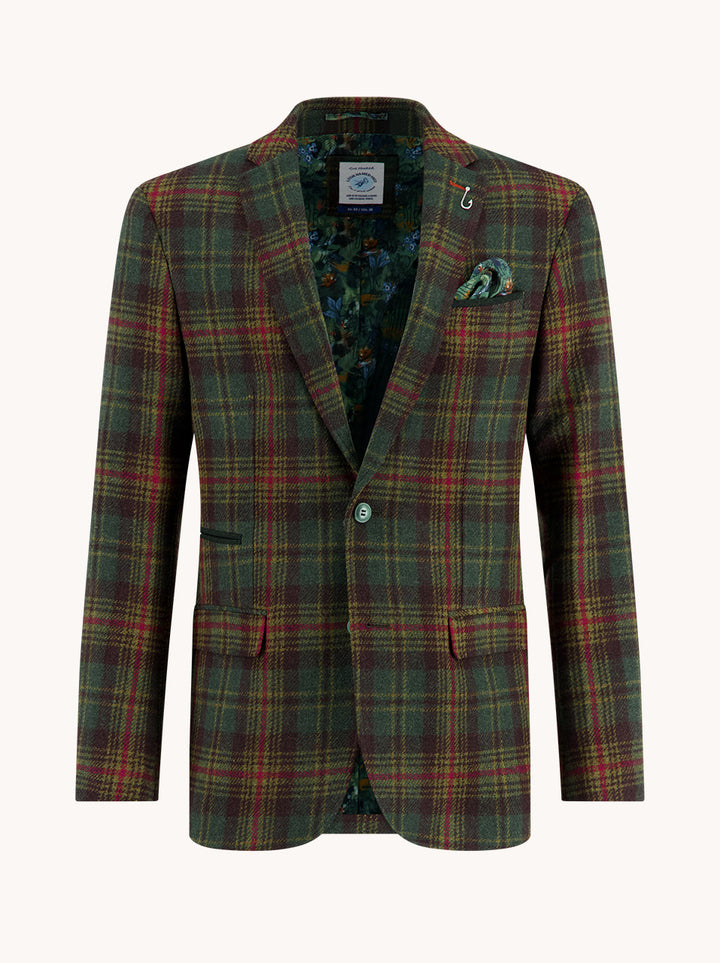 Blazer Tartan Wool