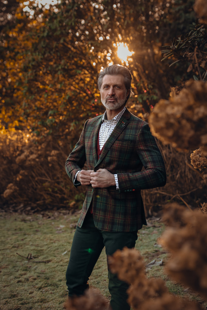 Blazer Tartan Wool