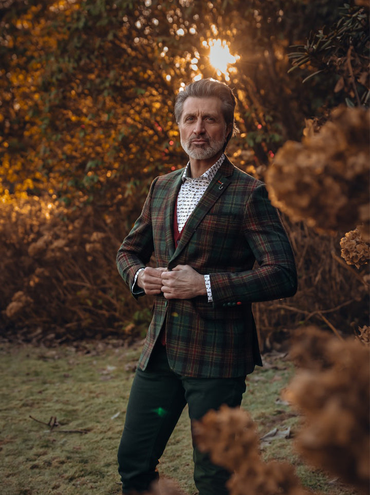 Blazer Tartan Wool