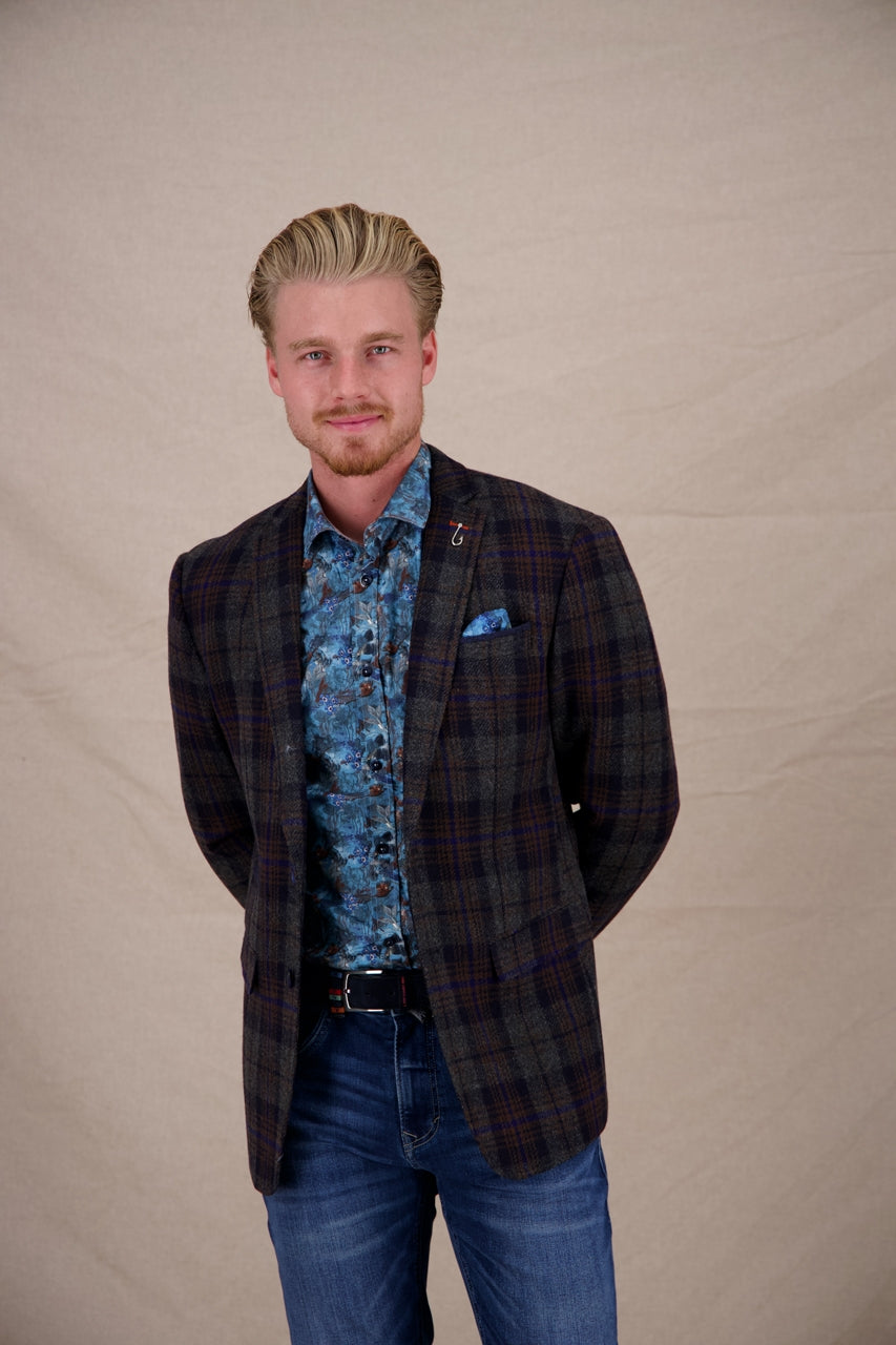 Blazer Tartan Wool