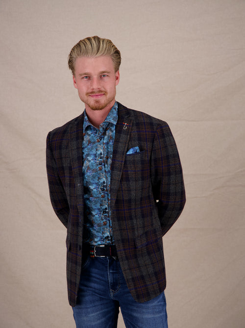 Blazer Tartan Wool
