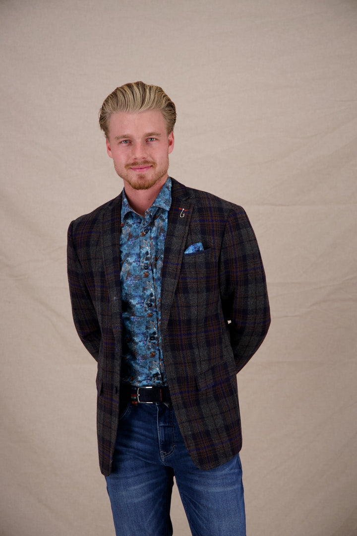 Blazer Tartan Wool