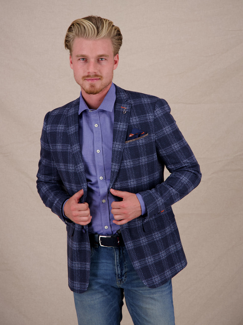 Blazer Travel Windowpane