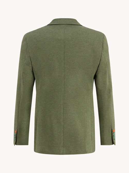 Blazer structure pique