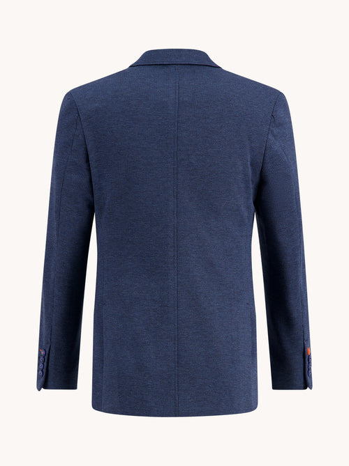 Blazer structure pique