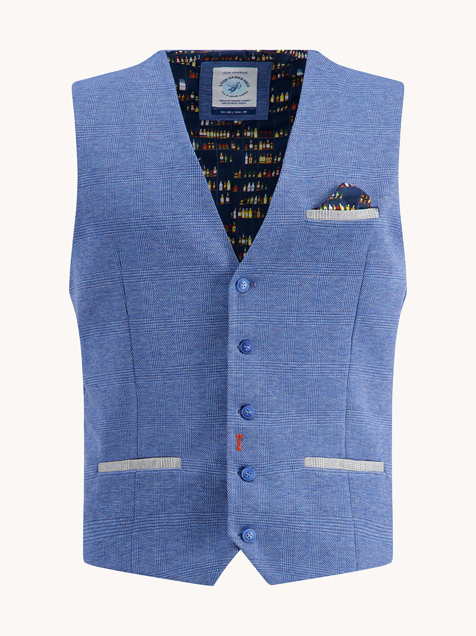 Waistcoat plaid