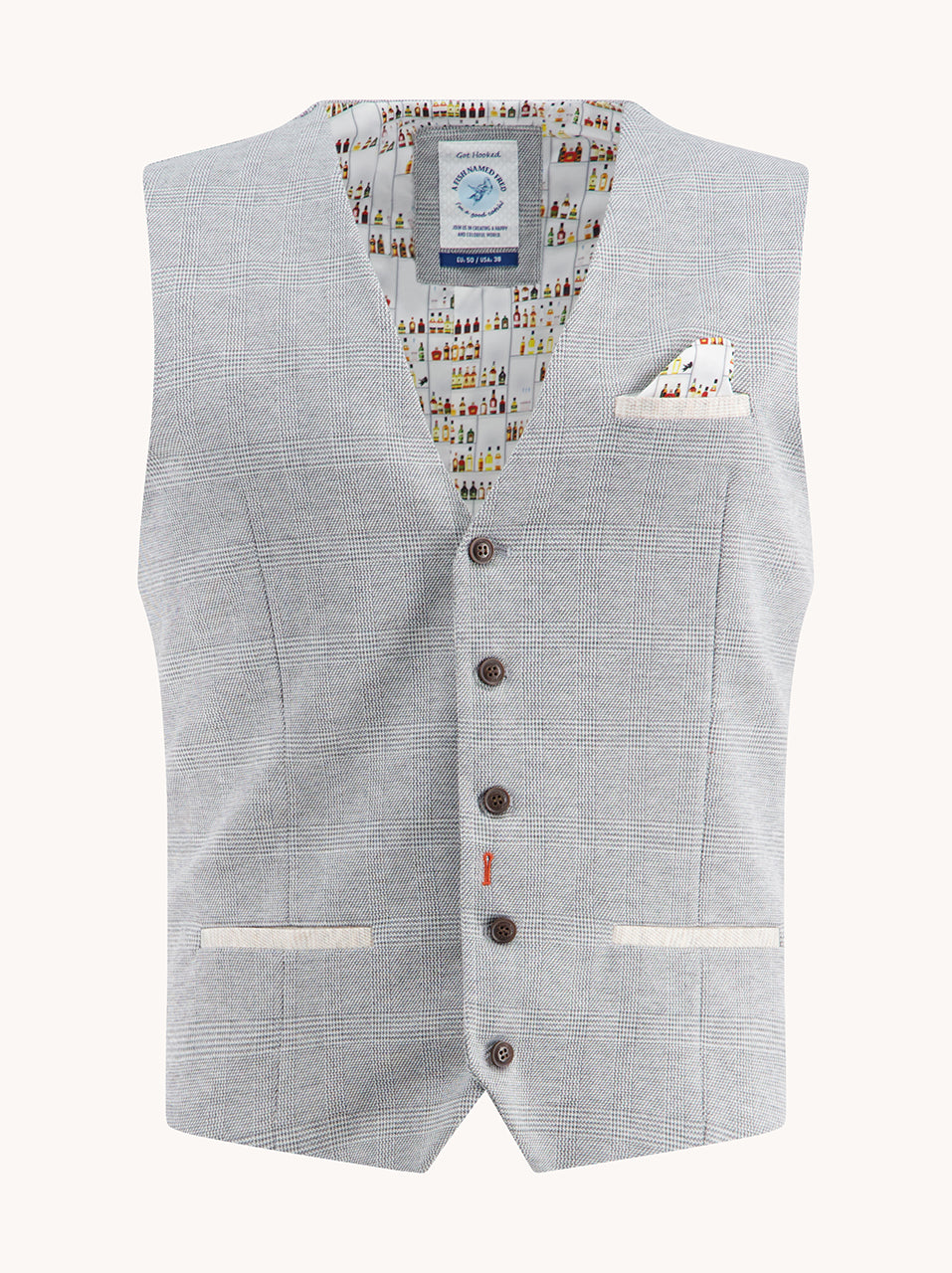 Waistcoat plaid