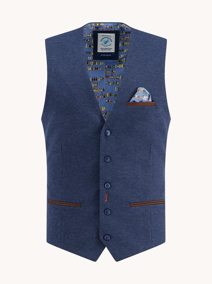 Waistcoat structure pique