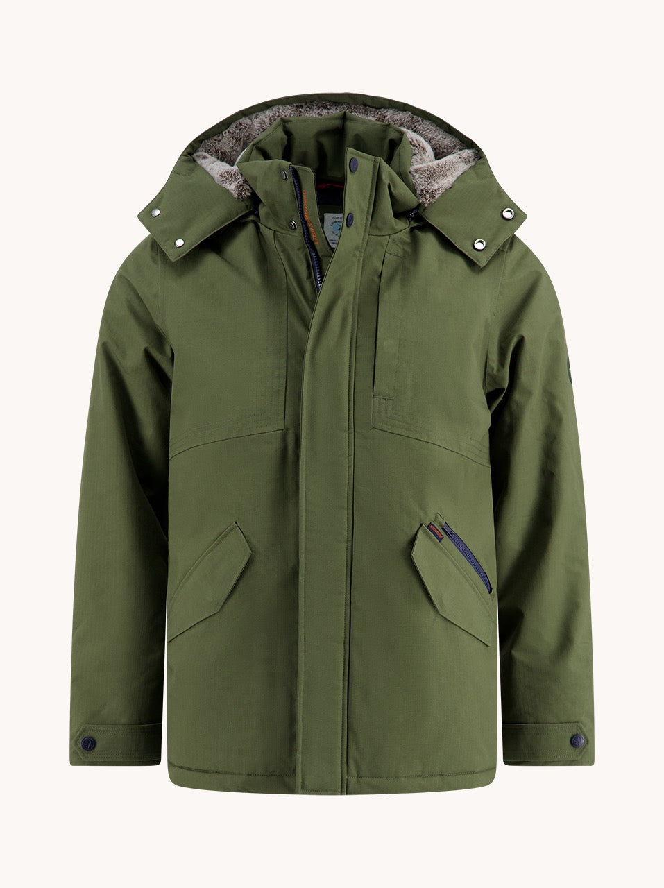 Parka aus Pelz