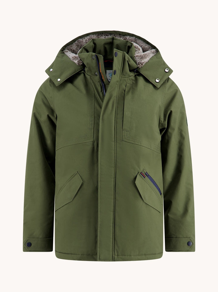 Parka aus Pelz