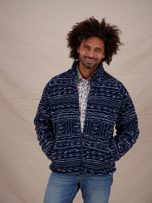 Fleecejacke bedruckt