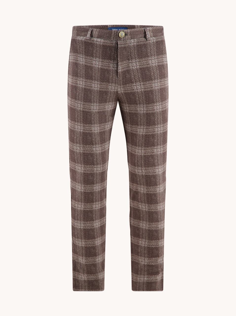 Trouser travel windowpane