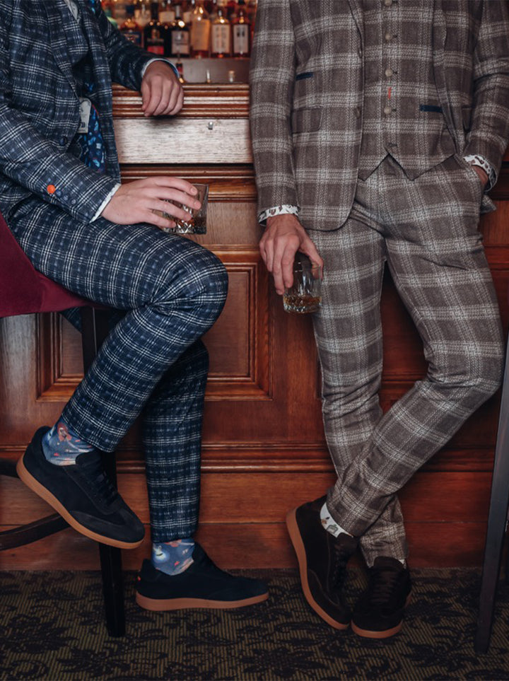 Trouser Travel Windowpane