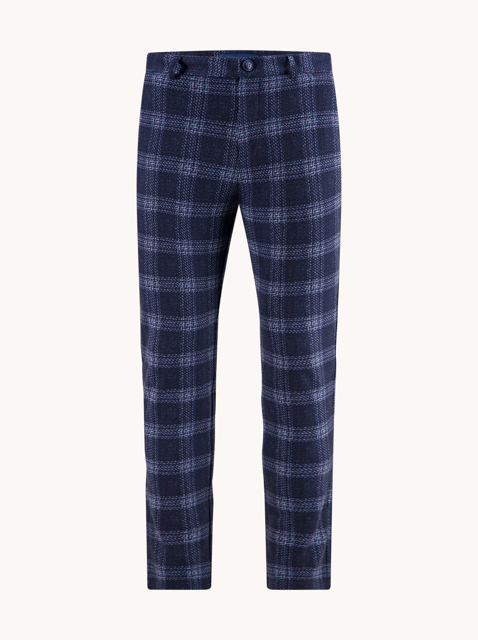 Trouser travel windowpane